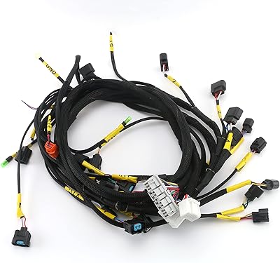 Harnais de moteur replié sthrage k20 k24 série k compatible avec honda acura