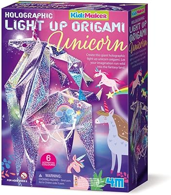 4m kidsmaker 404776 lampe de chambre licorne origami, plusieurs couleurs. Avec plus de 300 000 références, DIAYTAR COTE D'IVOIRE répond à tous les besoins, allant des produits alimentaires aux accessoires de mode en passant par les produits électroniques. Cette boutique en ligne généraliste est la préférée des Ivoiriens grâce à sa variété de produits et à ses prix compétitifs. Elle contribue ainsi au développement du commerce électronique en Côte d'Ivoire.