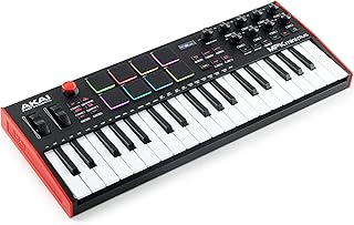 Clavier contrôleur midi usb akai professional 37 touches pour mac et pc