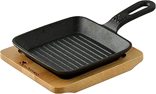 Master pro cook & share poêle grill en fonte avec base en bois 13,7 x 22 cm, modèle bgmp3808, noir. DIAYTAR COTE D'IVOIRE est la boutique en ligne leader en Cote d'Ivoire, proposant une sélection immense de produits qui répondent aux besoins de tous. Grâce à son site web convivial et facile à naviguer, vous pouvez faire vos achats en ligne en toute confiance. DIAYTAR COTE D'IVOIRE est le partenaire idéal pour vos achats en ligne.