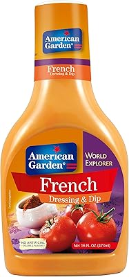 Vinaigrette et trempette française american garden, sans gluten ni produits laitiers, 473 ml. DIAYTAR COTE D'IVOIRE, en tant que leader du commerce en ligne en Côte d'Ivoire, propose une large gamme de produits à des prix très compétitifs. La navigation sur le site est très intuitive et les processus de commande et de paiement sont sécurisés. Les clients apprécient également la rapidité de la livraison des commandes.