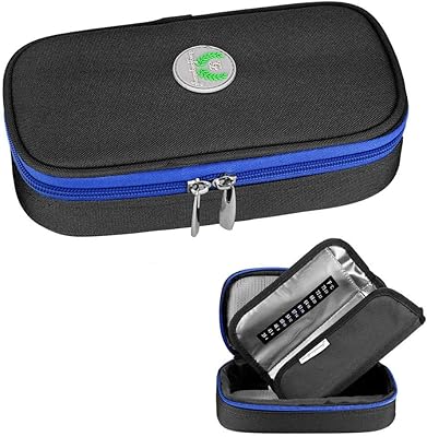Sac de voyage isotherme à insuline, sac isotherme portable pour stylos à insuline