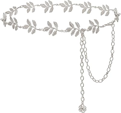 Hikwack chaîne de taille en métal chaînes de ceinture de ventre de corps