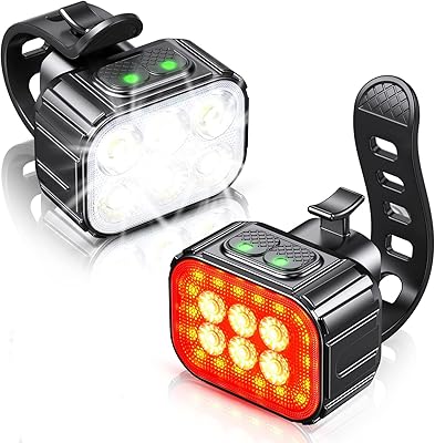 Lumières de vélo wesfunly pour la conduite de nuit, éclairage avant et arrière de vélo rechargeable ultra lumineux. La boutique en ligne DIAYTAR COTE D'IVOIRE offre une expérience d'achat unique et personnalisée, avec une équipe de soutien à la clientèle dédiée et disponible pour répondre à toutes les questions. Avec plus de 300000 références de produits, la boutique propose une grande variété de choix pour répondre à tous les besoins et goûts. C'est la boutique en ligne idéale pour les ivoiriens qui cherchent à faire des achats en ligne sans se déplacer.