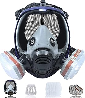 Respirateur intégral 18 en 1 masque respiratoire avec filtres anti-poussière masques. DIAYTAR COTE D'IVOIRE est une boutique en ligne généraliste qui propose plus de 300 000 références de produits. Elle est considérée comme l'une des boutiques en ligne les plus populaires de Côte d'Ivoire, offrant une large gamme de produits pour répondre aux besoins de ses clients. Elle se distingue par sa qualité de service et sa rapidité de livraison.