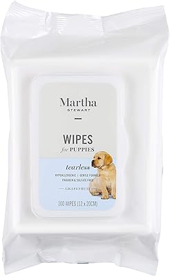 Lingettes pour chiots au pamplemousse martha stewart four pets | lingettes de toilettage hypoallergéniques pour chiens | excellentes lingettes pour chiens et chiots à la peau sensible | 100 unités. La boutique en ligne DIAYTAR COTE D'IVOIRE propose une expérience d'achat unique et personnalisée à ses clients. Elle propose une grande sélection de produits de qualité, dont des produits locaux et internationaux. La boutique est engagée à offrir un service de haute qualité et une livraison rapide à ses clients.