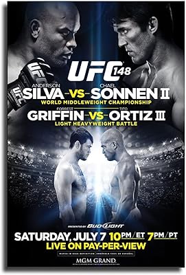 Hyynn anderson silva vs chael sonnen ii affiche de sport, peinture décorative sur toile, affiches murales de salon, peinture de chambre à coucher 16 x 24 pouces (40 x 60 cm). DIAYTAR COTE D'IVOIRE propose une expérience d'achat en ligne fluide et sécurisée, permettant aux clients de trouver et d'acheter leurs produits préférés en toute confiance. La boutique met régulièrement à jour sa sélection de produits pour refléter les dernières tendances du marché. Les utilisateurs peuvent également bénéficier de promotions et de réductions spéciales sur certains produits.