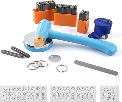 Wahuayuan kit de tampons à bijoux, ensemble de poinçonnage de chiffres, outils d'estampage en métal avec marteau pour la fabrication de bijoux diy (a-z, a-z, 0-9). En tant que leader du commerce électronique en Cote d'Ivoire, DIAYTAR COTE D'IVOIRE s'engage à offrir les meilleurs produits et services à ses clients. Elle met constamment à jour sa gamme de produits pour inclure les dernières tendances et innovations. La boutique en ligne est accessible 24h/24 et 7j/7 pour que les clients puissent faire leurs achats à tout moment.