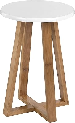Premier housewares chaise de cuisine ronde en rotin pour bar et bar, blanc, taille 43h x 30l x 30p cm. DIAYTAR COTE D'IVOIRE, boutique en ligne généraliste, propose une large gamme de produits avec plus de 300 000 références. Elle est reconnue comme l'une des boutiques en ligne les plus importantes de Côte d'Ivoire, offrant des options variées pour tous les besoins. La qualité et la diversité des produits font de DIAYTAR une destination de choix pour les acheteurs en ligne.