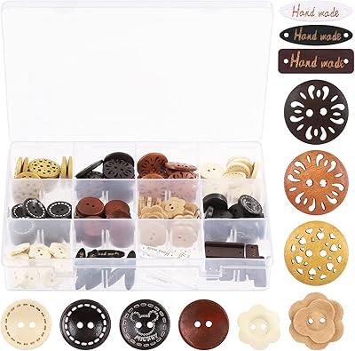 Boutons en bois mardart 150 pièces, boutons de couture en bois de tailles assorties, boutons en bois perforés en forme de fleur boutons faits à la main pour la décoration artisanale. DIAYTAR COTE D'IVOIRE se positionne comme la destination de choix pour les consommateurs ivoiriens cherchant à acheter des produits de qualité à des prix compétitifs. La boutique propose une large gamme de catégories de produits, allant des électroménagers aux vêtements, en passant par les produits high-tech. L'objectif principal de DIAYTAR est de satisfaire les besoins de sa clientèle.