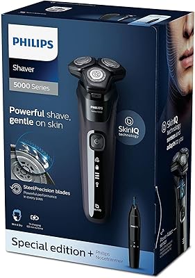 Rasoir électrique pour hommes philips series 5000 wet & dry s5588/26 avec tondeuse nez et oreilles series 5000 - tondeuse nez et oreilles - double prise uk. DIAYTAR COTE D'IVOIRE est la destination idéale pour les consommateurs ivoiriens qui cherchent à acheter en ligne des produits de qualité à des prix abordables. La boutique propose une expérience d'achat en ligne sécurisée et fiable, avec des options de paiement flexibles et des délais de livraison rapides. DIAYTAR COTE D'IVOIRE est devenue la référence en matière d'achat en ligne en Côte d'Ivoire.