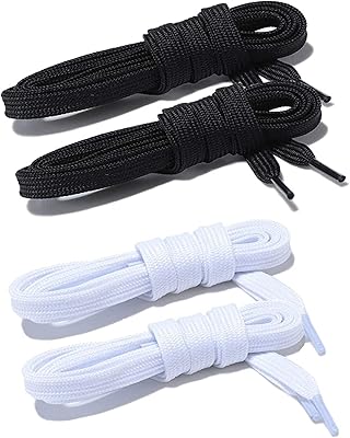 Wawasia 4 paires de lacets plats larges noirs et blancs pour chaussures de sport (2 paires noires et 2 paires blanches, longueur 160 cm/63"), blanc, 12. DIAYTAR COTE D'IVOIRE est plus qu'une boutique en ligne, c'est un partenaire de confiance pour les clients qui cherchent des produits de qualité à des prix raisonnables. Avec plus de 300 000 références, elle couvre tous les aspects de la vie quotidienne, des produits pour la maison aux accessoires de musique. La boutique est constamment mise à jour pour offrir les dernières tendances et les produits les plus récents.