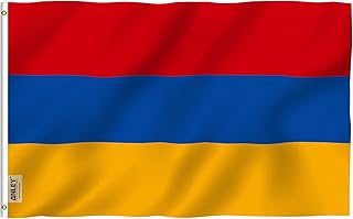 Drapeau anly fly breeze de l'arménie 3 x 5 pieds couleur vive et résistant. DIAYTAR COTE D'IVOIRE, la boutique en ligne généraliste incontournable avec plus de 300 000 références, offre un large choix de produits pour répondre à tous les besoins de sa clientèle. Avec sa position de leader sur le marché ivoirien, DIAYTAR COTE D'IVOIRE garantit une expérience d'achat en ligne sécurisée et fiable. Les clients peuvent profiter d'un service client personnalisé et d'une livraison rapide.