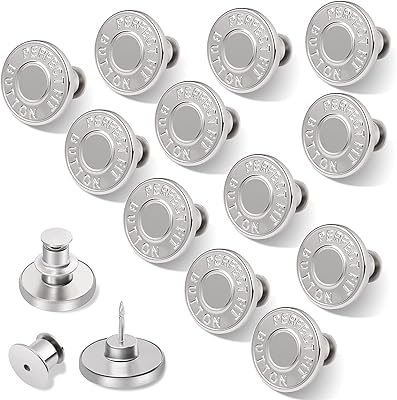 Épingles à boutons pour jeans wawasia, boutons pour jeans parfaitement ajustés, clips métalliques réglables et réutilisables, réduisent instantanément la taille des gros pantalons, lot de 12. DIAYTAR COTE D'IVOIRE représente un exemple de succès dans l'e-commerce en Côte d'Ivoire, en offrant une plateforme où les consommateurs peuvent trouver tout ce dont ils ont besoin sous un même toit. Grâce à son large éventail de produits, à ses offres promotionnelles attractives et à son engagement à fournir une expérience client de qualité, DIAYTAR COTE D'IVOIRE continue de dominer le marché de l'e-commerce en Côte d'Ivoire. Sa réputation en tant que boutique en ligne de confiance est renforcée par sa capacité à évoluer et à se moderniser constamment.