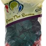 160 ballons de 12 pouces en perles brillantes de couleur drapeau rouge, noir
