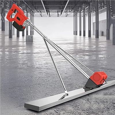 Kit vibrant électrique pour béton, surface de béton électrique sans fil plus lisse