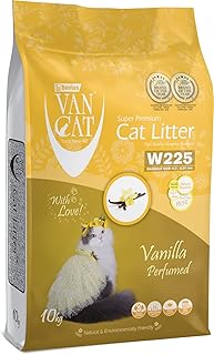 Fan cat litière agglomérante blanche en bentonite pour chat en poudre, granulés