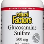 Facteurs naturels sulfate de glucosamine 500 mg. 360 capsules 49671