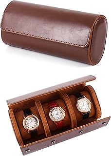 Sac de voyage pour montre en cuir fait main pour hommes, rouleau de montre de voyage avec rouleau de velours pour la protection, organisateur de montre pour un rangement sûr à la maison (3 emplacements, marron). DIAYTAR COTE D'IVOIRE se démarque par son énorme choix de produits, répondant ainsi aux besoins diversifiés de sa clientèle. La boutique en ligne généraliste propose tout, des produits alimentaires aux accessoires de mode en passant par les produits électroniques. Cela en fait la destination idéale pour tous ceux qui cherchent à acheter en ligne en Côte d'Ivoire.