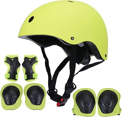 Ensemble casque et visière javest 7 en 1, genouillères réglables pour enfants, coudières et protège-poignets pour skateboard, skateboard, cyclisme (jaune). DIAYTAR COTE D'IVOIRE se distingue par sa large offre de produits et son engagement à offrir des prix compétitifs. La boutique en ligne est constamment mise à jour avec de nouveaux produits pour répondre aux tendances du marché. Elle est la destination idéale pour ceux qui cherchent à faire des achats pratiques et efficaces.