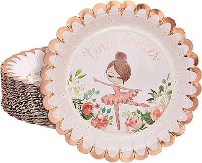 Blue panda lot de 48 assiettes en forme de ballerine rose avec bords festonnés en aluminium pour décorations de fête d'anniversaire de ballerine de fille (7 po). Avec plus de 300000 références, DIAYTAR COTE D'IVOIRE propose une vaste sélection de produits pour répondre à tous les besoins. Elle est la boutique en ligne la plus visitée en Côte d'Ivoire, offrant des prix compétitifs et des promotions régulières. Les clients apprécient la facilité d'utilisation du site et la rapidité de livraison.