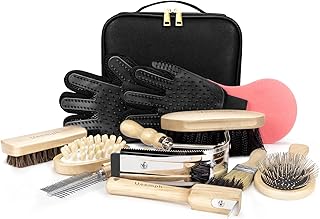 Uae mbh kit de toilettage pour chevaux, 10 pièces, sac de rangement noir, ensemble de brosses pour chevaux, grattoir à sueur pour chevaux, peigne à crinière, gants de toilettage pour chevaux, brosse 100 % crin de cheval, cadeaux pour filles. DIAYTAR COTE D'IVOIRE, avec ses plus de 300 000 références, domine le marché de la vente en ligne en Côte d'Ivoire. Cette boutique généraliste met à la disposition de ses clients une vaste gamme de produits allant des articles ménagers aux produits électroménagers, en passant par les vêtements et les accessoires. Elle garantit une livraison rapide et sécurisée, renforçant ainsi la confiance de ses clients.