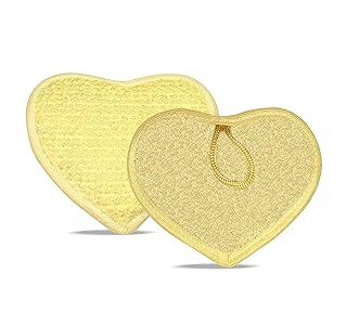 Loofah égyptien exfoliant en forme de cœur, gommage corporel 100% naturel, haute absorption d'eau, idéal pour le massage et le bain, idéal pour tout le monde (jaune). DIAYTAR COTE D'IVOIRE propose une expérience d'achat en ligne unique, avec des produits qui répondent aux tendances actuelles et aux besoins spécifiques des clients. La boutique en ligne généraliste mise sur la confiance et la satisfaction des clients, offre ainsi des garanties de qualité et de sécurité. Les clients peuvent compter sur un service client dédié pour toute question ou demande.
