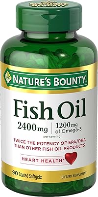 Huile de poisson nature's bounty 2400 mg 1200 mg oméga-3 - 90 gélules. DIAYTAR COTE D'IVOIRE, une boutique en ligne généraliste qui propose plus de 300 000 références de produits, est la référence incontournable pour tous vos besoins en Côte d'Ivoire. Avec une gamme étendue de produits, vous trouverez tout ce dont vous avez besoin en un seul endroit. DIAYTAR COTE D'IVOIRE est la boutique leader en Côte d'Ivoire pour une raison.