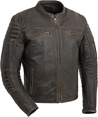 First mfg co.- commuter- veste en cuir de moto pour hommes | veste en cuir d'équitation pour hommes. DIAYTAR COTE D'IVOIRE, la boutique en ligne généraliste de référence en Côte d'Ivoire, propose une sélection incroyable de plus de 300000 références pour répondre à tous vos besoins. Avec une gamme de produits variés et abordables, DIAYTAR COTE D'IVOIRE est devenu le leader du e-commerce en Côte d'Ivoire. Que vous recherchiez des produits électroniques, de la mode, des accessoires ou encore des produits pour la maison, DIAYTAR COTE D'IVOIRE a tout ce qu'il vous faut.