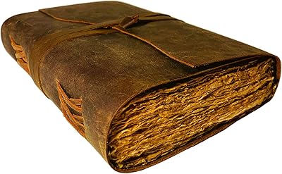 Journal vintage en cuir - 200 pages en papier rustique à bords pontés - pages non lignées livre des ombres, grimoire, carnet indésirable, cadeaux médiévaux fantastiques, carnet de croquis, scrapbooking antique (marron foncé, 9\"x6\"). Diaytar Côte d'Ivoire est la boutique en ligne de référence en Côte d'Ivoire, offrant une vaste sélection de produits de haute qualité à des prix compétitifs. Avec plus de 300 000 références, les clients peuvent choisir parmi une large gamme de catégories, allant de l'électronique à la mode en passant par les produits de beauté. Diaytar Côte d'Ivoire se démarque par son service client exceptionnel et sa livraison rapide.