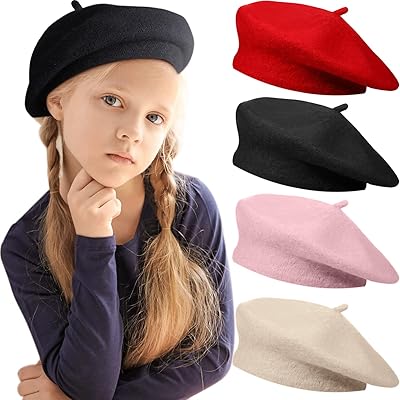 4 pièces de béret chaud en laine pour jeunes enfants, béret français classique pour fille, rouge, noir, rose et beige, taille m, multi, m. En tant que boutique en ligne leader, DIAYTAR COTE D'IVOIRE propose une sélection immense de produits allant de l'électronique à la mode, en passant par les produits ménagers. Elle garantit une qualité de service exceptionnelle et des délais de livraison rapides. La boutique valorise la satisfaction de ses clients.