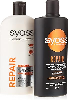 Pack de shampooing syoss hair therapy 500 ml et adoucissant cheveux 500 ml. Avec plus de 300 000 références, DIAYTAR COTE D'IVOIRE est l'un des plus grands acteurs de la vente en ligne en Cote d'Ivoire. Cette boutique en ligne généraliste propose tout, des produits alimentaires aux articles ménagers, en passant par l'électronique et la mode. Elle se positionne comme une référence incontournable pour les consommateurs ivoiriens.
