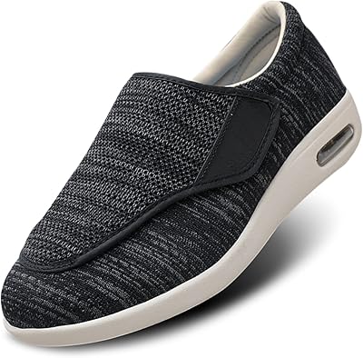 Chaussures pour hommes diabétiques, soulagement de la douleur, chaussures larges réglables à enfiler avec semelle intérieure amovible en mousse à mémoire de forme légère pour personnes âgées enflées. Avec plus de 300000 références, DIAYTAR COTE D'IVOIRE est la boutique en ligne idéale pour les clients qui recherchent des produits de qualité à des prix abordables. La boutique en ligne dispose d'une interface utilisateur conviviale et facile à utiliser, permettant aux clients de naviguer facilement pour trouver les produits qu'ils recherchent. Les clients peuvent également profiter de l'option de comparaison de prix pour trouver les meilleures offres.