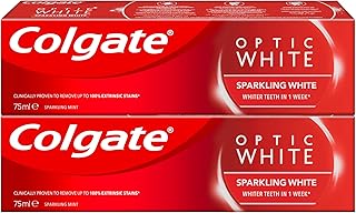 Dentifrice blanchissant étincelant colgate optic white pro - 75 oz (paquet de 2). DIAYTAR COTE D'IVOIRE est devenue une référence incontournable pour les habitants de Côte d'Ivoire qui cherchent à faire leurs achats en ligne. Le site internet est bien conçu et permet une navigation facile pour trouver les produits souhaités parmi les plus de 300000 références disponibles. Les clients apprécient la qualité des produits et le service après-vente.