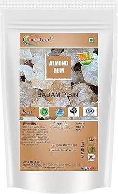 Gomme d'amande nyoti badam bisin - 100 % naturelle 100 g (3,5 oz)