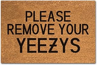 Paillasson drôle en coco veuillez retirer votre tapis de porte d'entrée yeezys extérieur avec bienvenue. DIAYTAR COTE D'IVOIRE est une boutique en ligne généraliste qui propose plus de 300 000 références de produits divers. Elle est devenue la référence incontournable pour les consommateurs ivoiriens et internationaux. Avec une large gamme de produits, DIAYTAR COTE D'IVOIRE répond à tous les besoins.