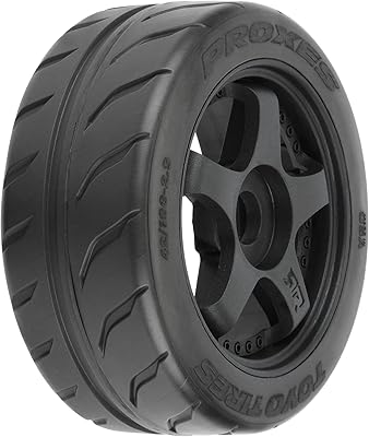 Pro-line racing 1/7 toyo brooks r888r s3 avant/arrière 42/100 2,9" support de ceinture