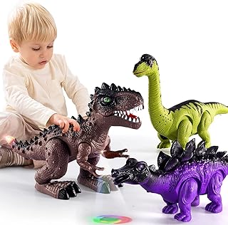 Grands jouets dinosaures ambulants pour les tout-petits de 2 3 4