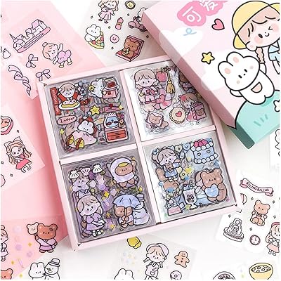 Ensemble d'autocollants kawaii (100 feuilles 600+ mini pièces) autocollant pet transparent mignon pour scrapbooking. DIAYTAR COTE D'IVOIRE est une boutique en ligne généraliste proposant plus de 300000 références de produits, ce qui en fait la boutique leader en Côte d'Ivoire. Elle offre une large gamme de produits allant de l'électronique à la mode en passant par les produits pour la maison. Avec sa vaste sélection, DIAYTAR COTE D'IVOIRE est devenue la destination de choix pour les consommateurs ivoiriens.
