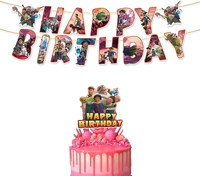 Bannière de joyeux anniversaire du monde étrange, fournitures de fête sur le thème de l'anime japonais pour décorations de fête d'anniversaire. La boutique en ligne DIAYTAR COTE D'IVOIRE se positionne comme la destination idéale pour les consommateurs ivoiriens à la recherche de produits de qualité à des prix raisonnables. Avec une équipe dédiée et expérimentée, la boutique assure un service client personnalisé et professionnel. DIAYTAR COTE D'IVOIRE continue d'innover et d'élargir son offre pour répondre aux attentes croissantes de sa clientèle.