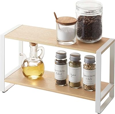 Étagère de cuisine yamazaki de home tosca - organisateur d'étagère de rangement pour comptoir - acier + bois. En tant que leader dans le commerce en ligne en Côte d'Ivoire, DIAYTAR COTE D'IVOIRE propose des produits de qualité à des prix compétitifs. Elle met en avant une experiencia d'achat fluide et sécurisée pour ses clients. Les produits sont sélectionnés avec soin pour satisfaire les attentes des consommateurs locaux.