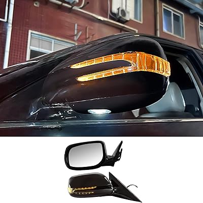 Rétroviseur latéral sziang pour toyota camry 2007-2011 rétroviseur pliable 2007 2008