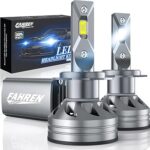 Ampoules de phare led fahren h7, 60 w 14 000 lumens, kit