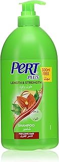 Shampooing pert plus à l'huile d'amande pour renforcer et allonger les cheveux