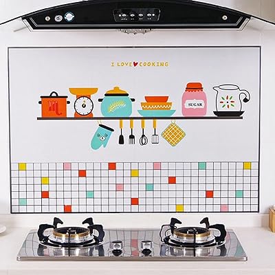 Stickers muraux de cuisine résistants à l'huile en pet beauté, autocollants résistants à l'huile derrière le poêle, 90l x 60cm h (90 x 60). DIAYTAR COTE D'IVOIRE, boutique en ligne généraliste avec plus de 300000 references, est la destination idéale pour faire vos achats en ligne en Cote d'Ivoire. Avec une large gamme de produits, vous êtes sûr de trouver ce que vous cherchez. DIAYTAR COTE D'IVOIRE offre une expérience d'achat en ligne sécurisée et pratique.