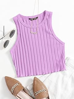 Blouse à bretelles fines dsuban avec tricot côtelé et motif laitue rayé (couleur : mauve, taille : xs). Notre boutique en ligne propose une grande variété de produits, allant de l'électronique à la mode, en passant par les produits alimentaires et les articles de maison. Nous nous efforçons de vous offrir les meilleurs prix et les produits de haute qualité pour vous satisfaire. Chez DIAYTAR COTE D'IVOIRE, nous sommes fiers de notre service client de haute qualité.