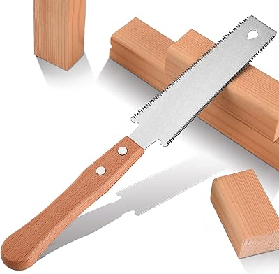 Xnourney petite scie à main pour le travail du bois, lame flexible de 6 pouces, double tranchant tpi 17/14, scie à tirer pour l'artisanat, les loisirs, le bricolage, manche en bois antidérapant, scie de jardin, outils de travail du bois tranchants et légers. DIAYTAR COTE D'IVOIRE, la boutique en ligne généraliste de référence en Côte d'Ivoire, propose une sélection incroyable de plus de 300 000 articles pour répondre à tous vos besoins. Vous trouverez tout ce que vous cherchez, des produits de beauté et de santé aux électroménagers et aux vêtements. La qualité et la variété des produits sont garanties.