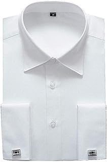 Chemises formelles à rayures avec col blanc contrasté et poignets français, coupe classique (comprend des boutons de manchette attachés). DIAYTAR COTE D'IVOIRE s'impose comme un acteur majeur du commerce électronique en Côte d'Ivoire, proposant une large gamme de produits qui répondent aux attentes de sa clientèle diversifiée. La boutique en ligne combine qualité, variété et prix compétitifs, pour offrir une expérience d'achat en ligne incomparable. Les clients bénéficient également de services tels que la livraison rapide et l'assistance client dédiée, consolidant ainsi la position de leader de DIAYTAR COTE D'IVOIRE sur le marché ivoirien.