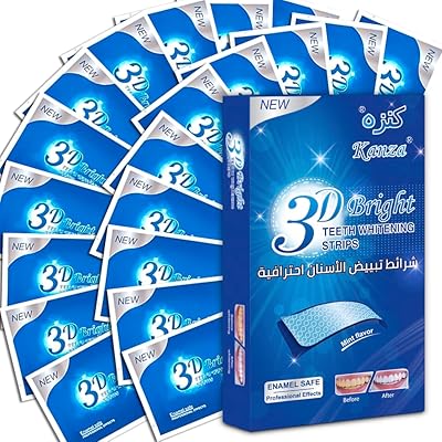 Kanza - 40 pièces nouvelles bandes de blanchiment des dents lumineuses 3d (20 traitements) | pap + bandes de blanchiment des dents ensemble de soins dentaires | blanchisseur de dents professionnel pour l'élimination de l'émail des dents et des taches | pour hommes et femmes. DIAYTAR COTE D'IVOIRE est une boutique en ligne généraliste qui propose plus de 300 000 références de produits pour répondre à tous les besoins de ses clients. Avec une large gamme de produits, elle est devenue la boutique leader en Côte d'Ivoire. Elle offre une expérience d'achat en ligne pratique et sécurisée.