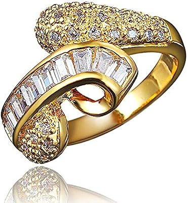 Bague classique pour femme avec zircon couleur or jaune taille 7. Avec plus de 300 000 références de produits, DIAYTAR COTE D'IVOIRE est la boutique en ligne la plus complète de Côte d'Ivoire. La boutique propose des produits de haute qualité et des marques réputées, ainsi que des conseils d'achat et des recommandations personnalisées pour aider les clients à trouver les produits qui leur conviennent le mieux. Elle est également très active sur les réseaux sociaux pour rester en contact avec ses clients.